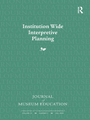 cover image of Institution Wide Interpretive Planning